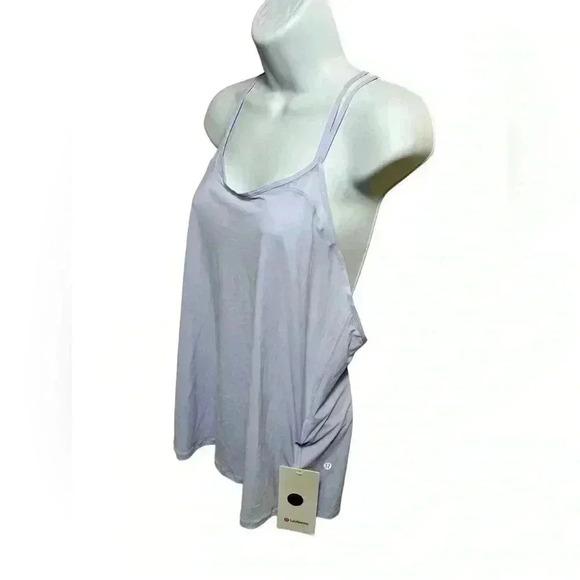 lululemon Shear Lightness Tank Serene Blue Size 10 NWT - Picture 2 of 9